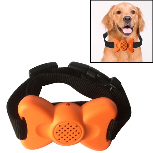 

Automatic Voice Control Bark Arrester Collar Pet Supplies Trainer(Orange)