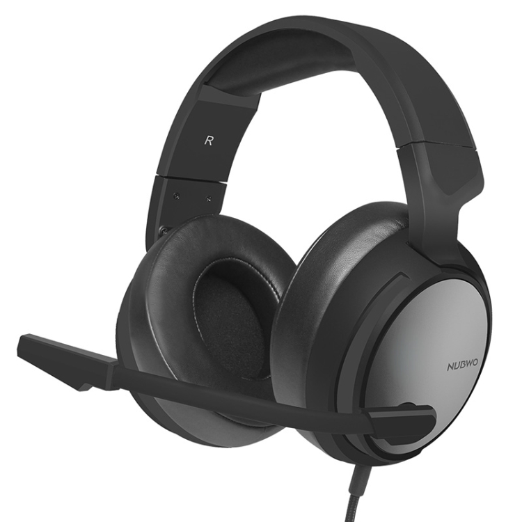 

NUBWO N12 Gaming Wired Computer Headphone, Style:Single 3.5mm(Silver)