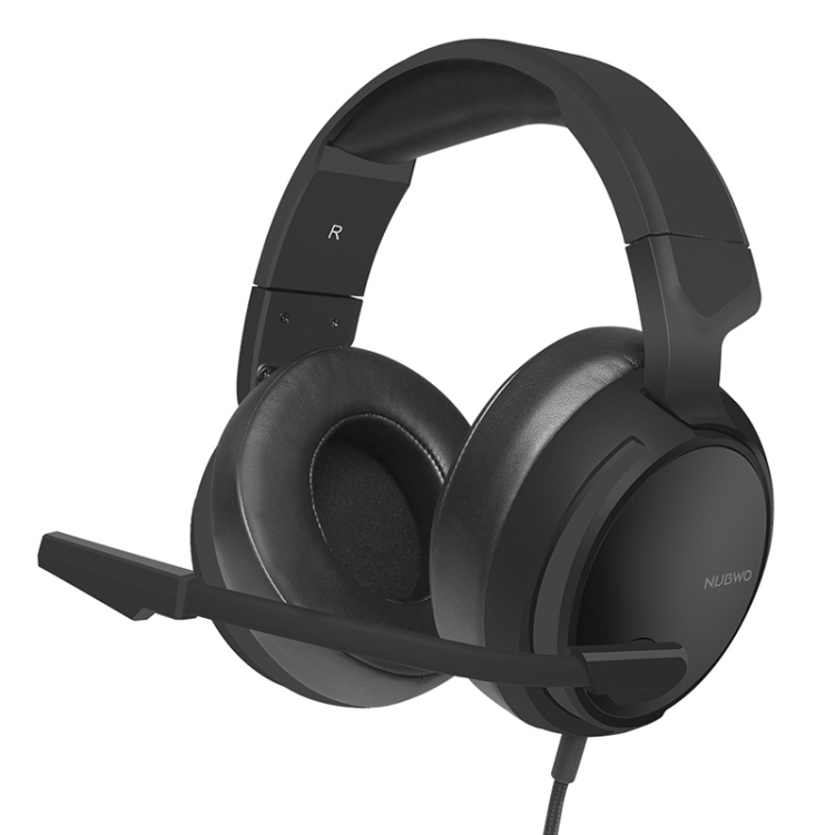 

NUBWO N12 Gaming Wired Computer Headphone, Style:Single USB(Black )