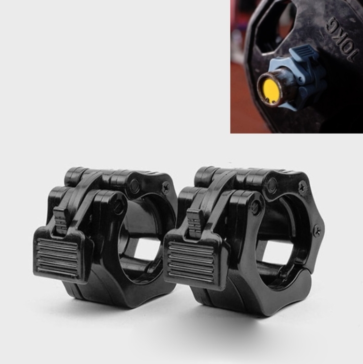 

2 PCS Professional Barbell BuckleHead Quick Lock, Size:25mm(Black)
