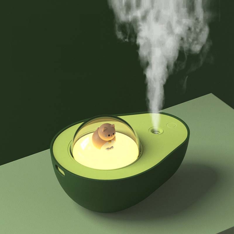 

Avocado Air Humidifier Ultrasonic Mute Household Mini Diffuser Warm Night Light USB Humidifier Mist Maker
