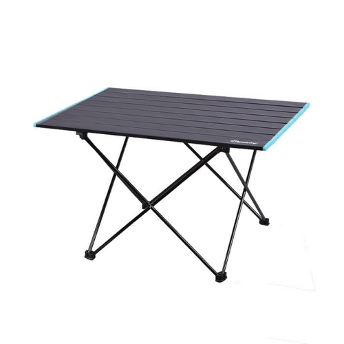 

Outdoor Aluminum Alloy Folding Table Camping Picnic Portable Folding Table Barbecue Table Stall Small Dining Table, Size:Large
