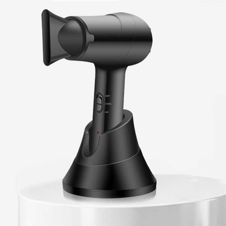 

Portable Household Mini Rechargeable Wireless Cold and Hot Hair Dryer, US Plug