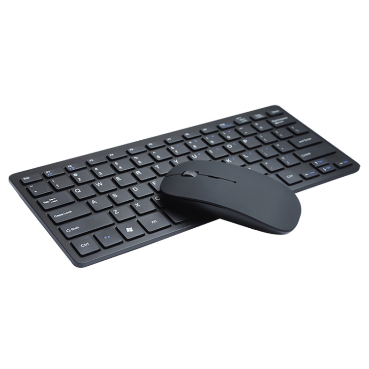 

X5 2 in 1 Ultra-Thin Mini Wireless Bluetooth Keyboard + Bluetooth Mouse Set, Support Win / Android / IOS System(Black)