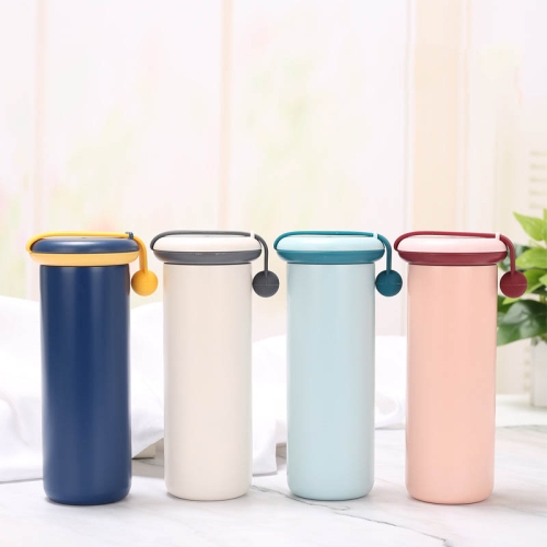 

Portable Frisbee Shape Stainless Steel Vacuum Flask Color Random Delivery