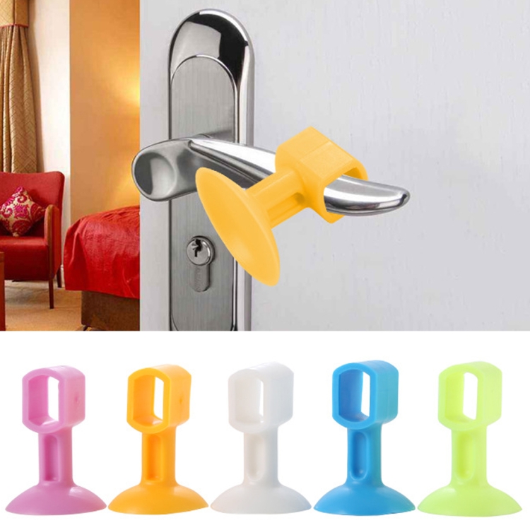 

15 PCS Simple Suction Door Handle Rebound Bumper, Random Color Delivery