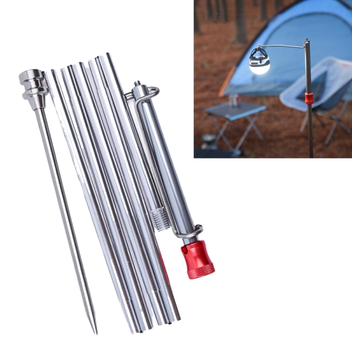 

Outdoor Multifunctional Folding Light Stand Camping Portable Aluminum Alloy Shelf Night Fishing Light Pole