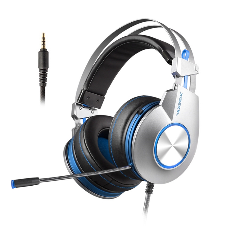 

XIBERIA K5 Subwoofer 7.1 Music Gaming Headset, Cable Length: 2m, Style:Single 3.5mm(Blue )