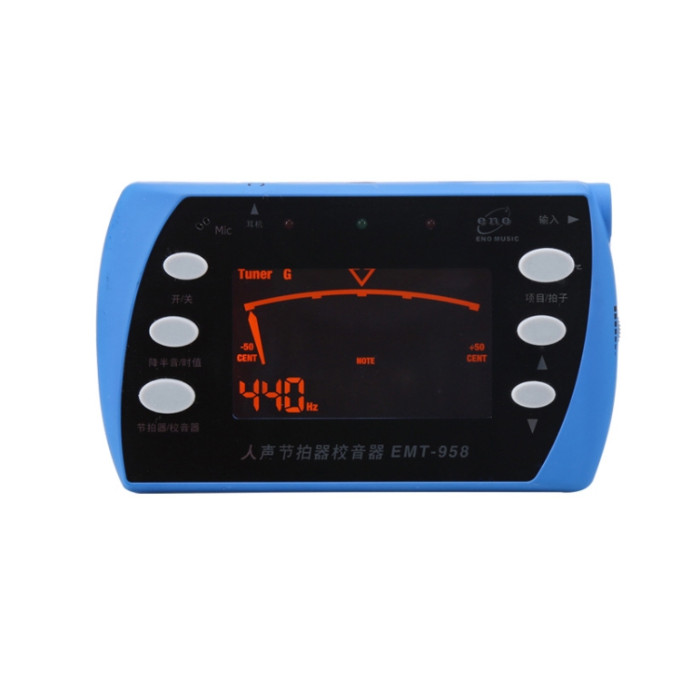 

ENO EMT-958 Electronic Vocal Metronome For Piano/Guitar/Drum/Guzheng/Violin(Blue)