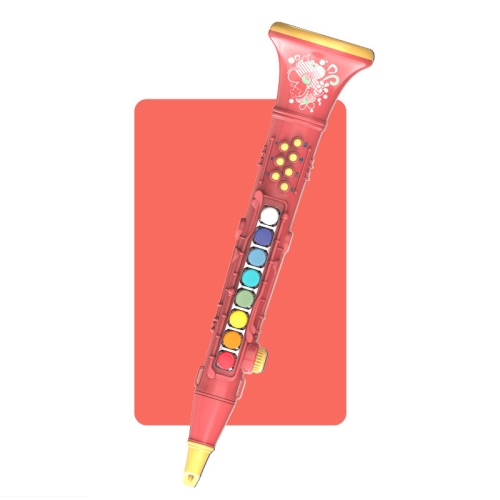 

Children Early Education Puzzle Playing Simulation Musical Instrument, Style: 6807 Clarinet-Red