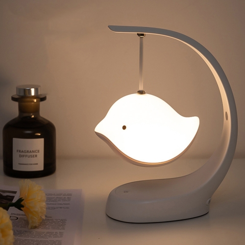 

Bird Speaker Night Light Bedroom Bedside Music Desk Lamp, Style:Basic