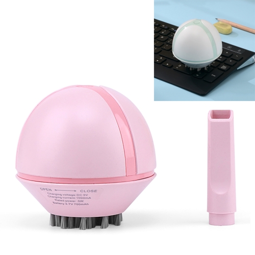 

Mini Keyboard Vacuum Cleaner Home Wireless Vacuum Student Eraser Cleaner(Pink)