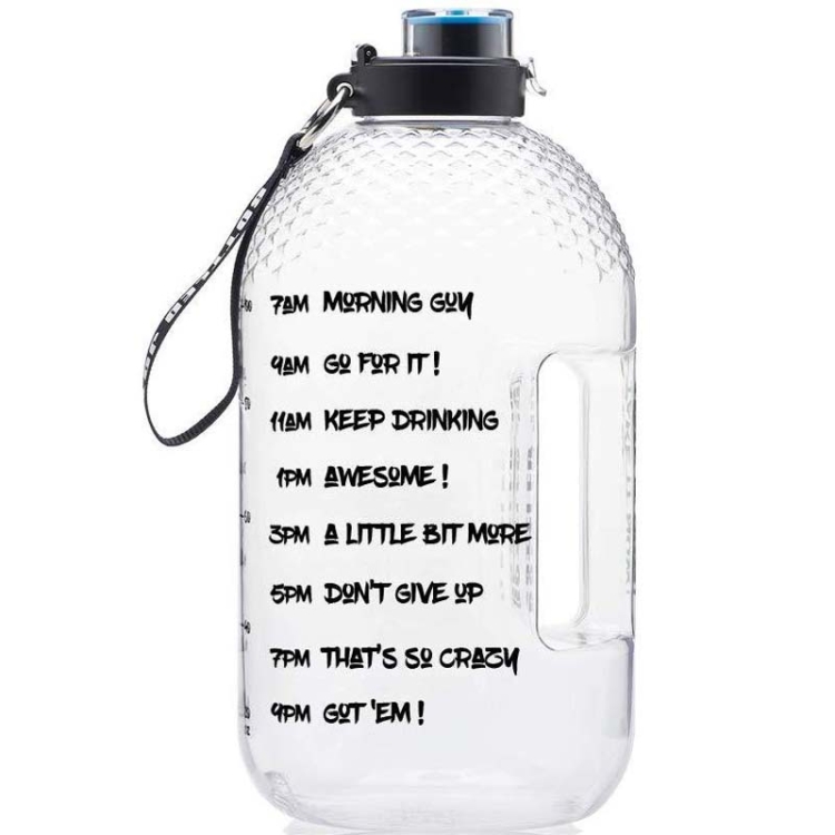 

1 Gallon / 3.78L Plastic Fitness Kettle Large Capacity Outdoor Water Cup