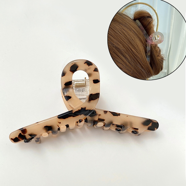

Vintage Headdress Hairpin(Light Leopard)