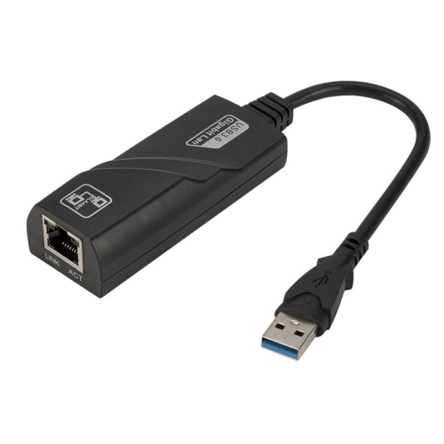 

10/100/1000 Mbps RJ45 to USB 3.0 External Gigabit Network Card, Support WIN10