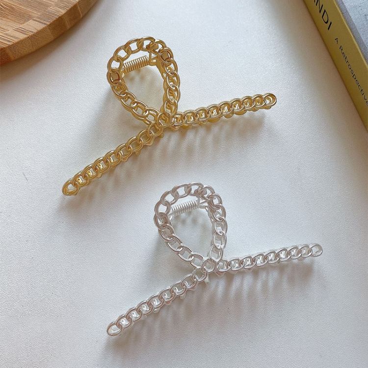 

2 PCS All-Match Plate Hairpin Hair Accessories Random Color Delivery, Style:Hollow