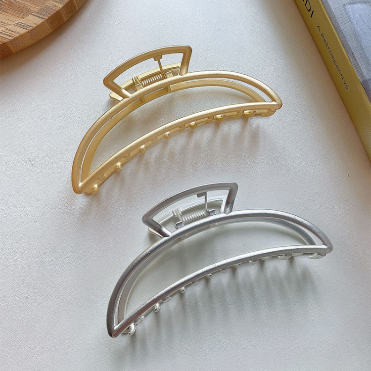 

2 PCS All-Match Plate Hairpin Hair Accessories Random Color Delivery, Style:Crescent