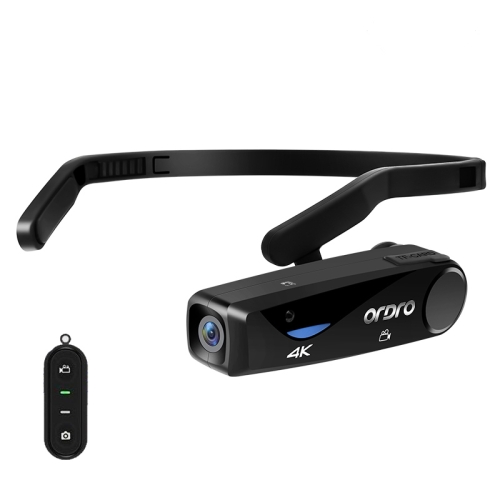 

ORDRO EP6 Head-Mounted WIFI APP Live Video Smart Sports Camera With Remote Control(Black)