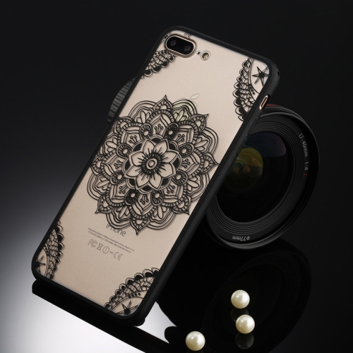 

Sexy Floral Pattern TPU + PC Protective Cover Cases for iPhone 7 Plus / 8 Plus(A)