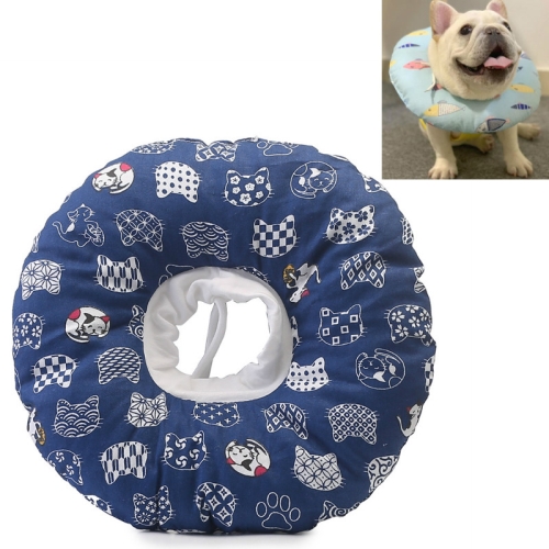 

2 PCS Cat Anti-Lick And Anti-Bite Soft Ring Dog Collar Pet Supplies, Size:M(Cat)