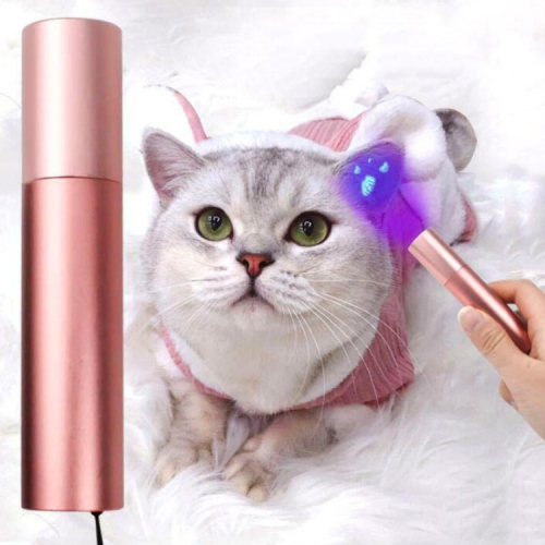 

Wood Lamp Cat Ringworm Detection Pet Fungus Ultraviolet Light Flashlight Funny Cat Stick, Random Color Delivery
