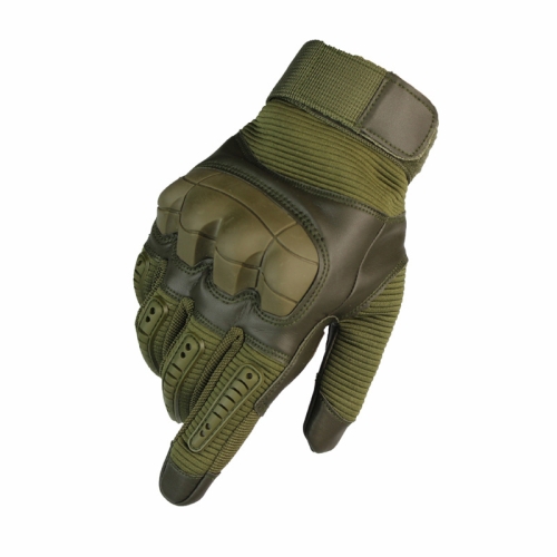 

A16 Outdoor Cycling Sports Fitness Mountaineering Motorcycle Gloves, Size: L(Army Green)