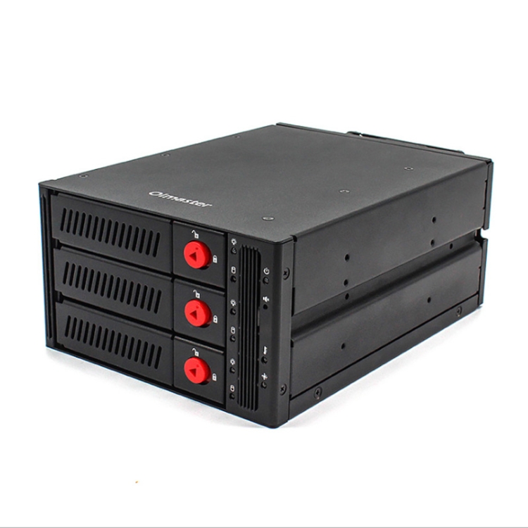 

OImaster MR-6310 Built-In Optical Drive Hard Drive Extraction Box, Style:3 Bays