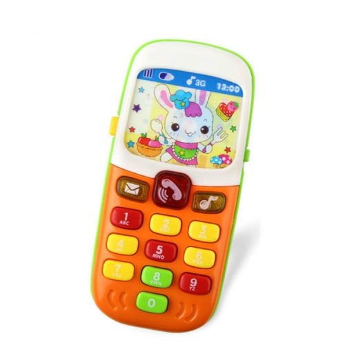 

3 PCS Electronic Toy Phone Kid Music Mobile Phone Educational Learning Toys, Random Color Delivery