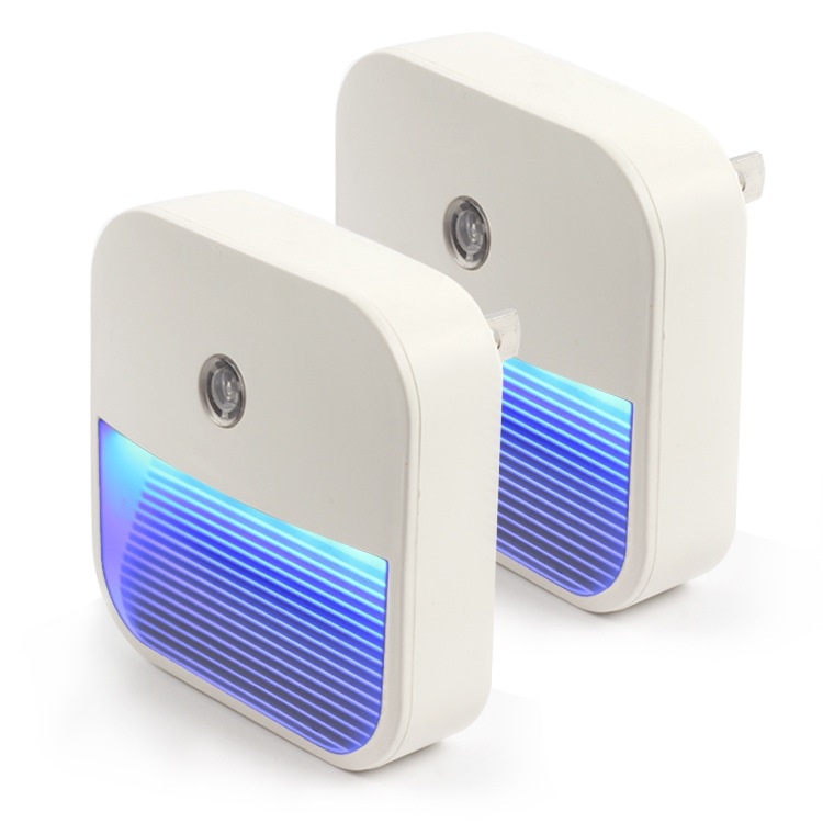 

2 PC Energy-Saving & Deodorizing Wireless Infrared Light Control LED Night Light, US Plug