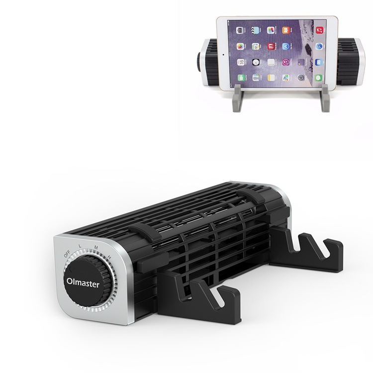 

Olmaster Notebook High Air Volume Radiator USB Fan Bracket, Style:Round CF-1691