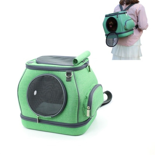 

Detachable Backpack for Outing Pet Carrying Bag(Green )