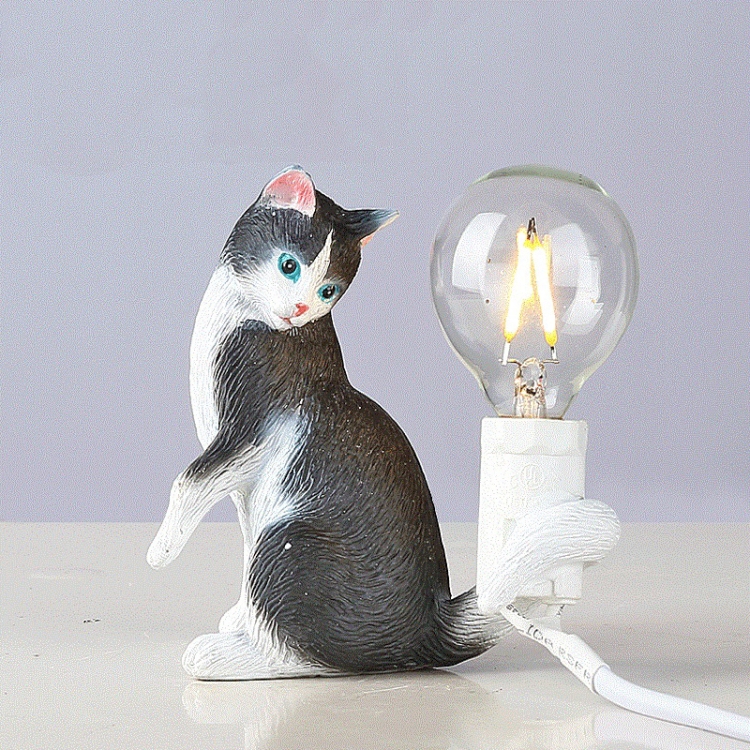

Cat Light Animal Table Lamp Mini Night Light, Power Plug:AU Plug(Look at the Tail)