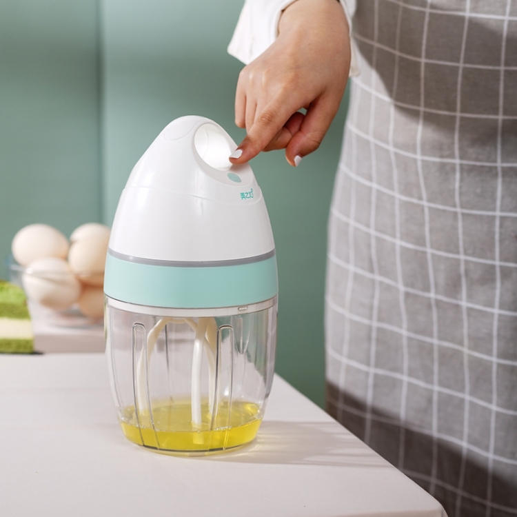 

MEIZHIKOU Electric Whisk Household USB Small Baking Automatic Whisk Whipping Cream Cake Mixer