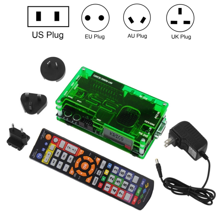

OSSC HD Game Console Video Converter, Plug Type:UK Plug(Through Green)