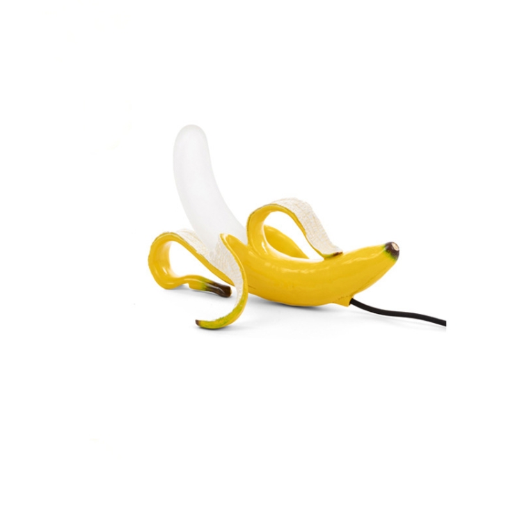 

Banana Table Lamp Bedroom Decoration Lamp, Specification: UK Plug, Style:Sitting Posture(Spray Paint)