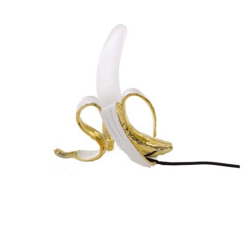 

Banana Table Lamp Bedroom Decoration Lamp, Specification: AU Plug, Style:Standing Posture(Plating)