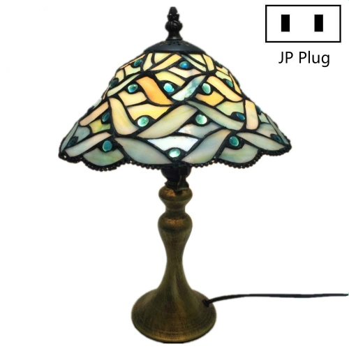 

40W Living Room Table Lamp Modern Simplicity Bedroom Study Grape Table Lamp, AC 110-240V, Style:LHJ-TD16852(JP Plug)