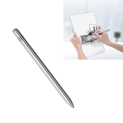 

BUBM DRB-D USB Charging Tablet Stylus Anti-Mistouch Capacitive Pen For IPad(Silver)