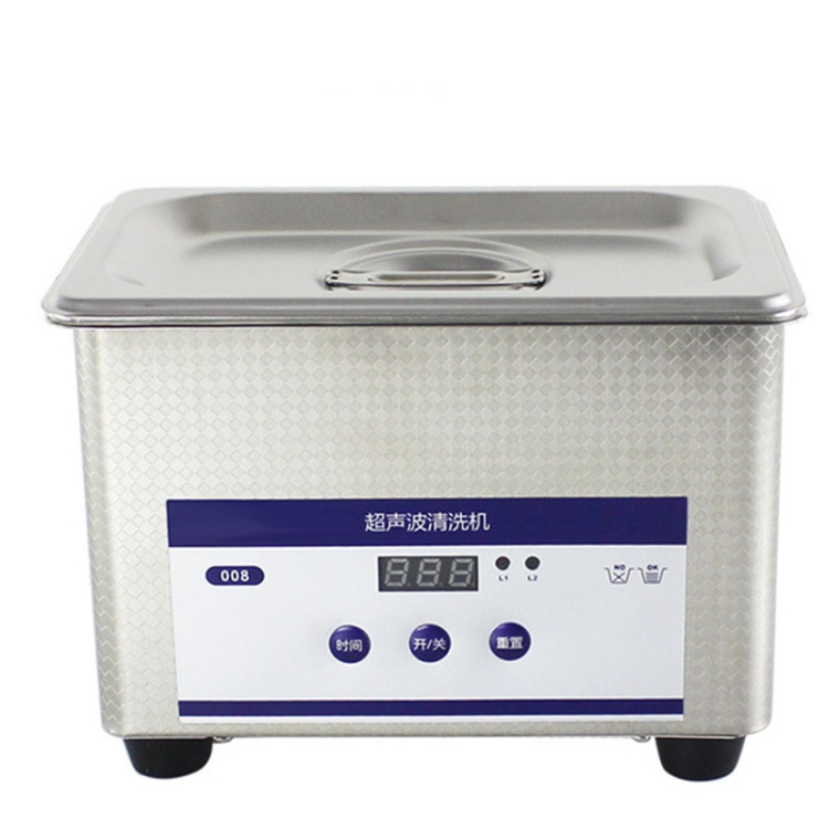 

JP-008 800ml SKYMEN CNC Ultrasonic Cleaning Machine Household Laboratory Glass Instrument Cleaner, Plug Type:EU Plug