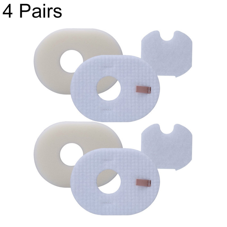 

4 Pairs Filter Sponge Household Vacuum Cleaner Accessories for Shark HV300/310 Series