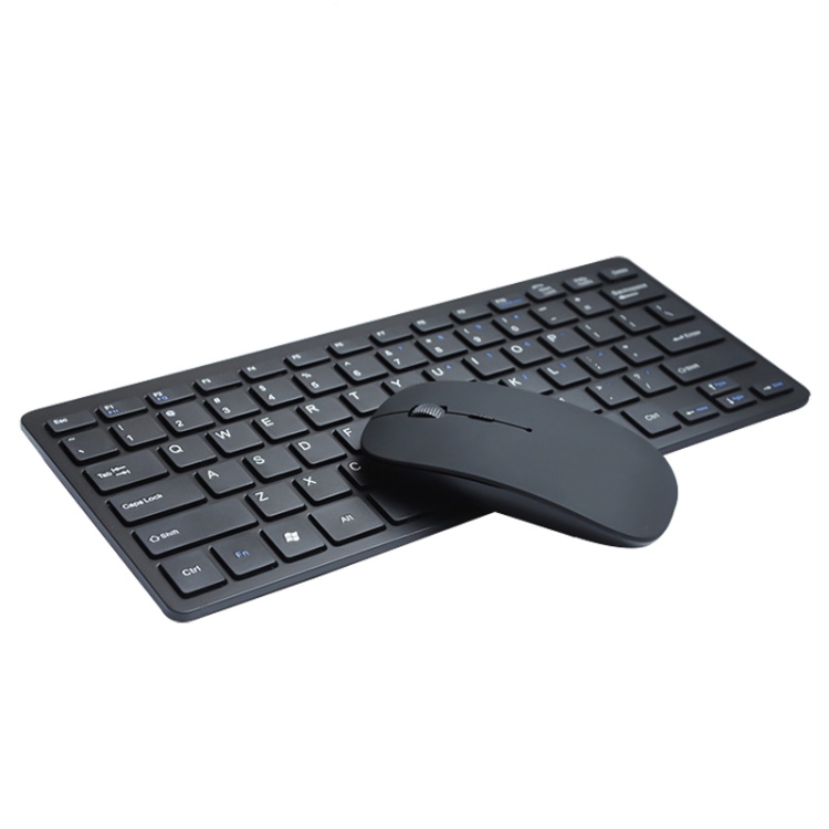 

X5 Ultra-Thin Mini Wireless Keyboard + Wireless Mouse Set, Support Win / Android / IOS System(Black)