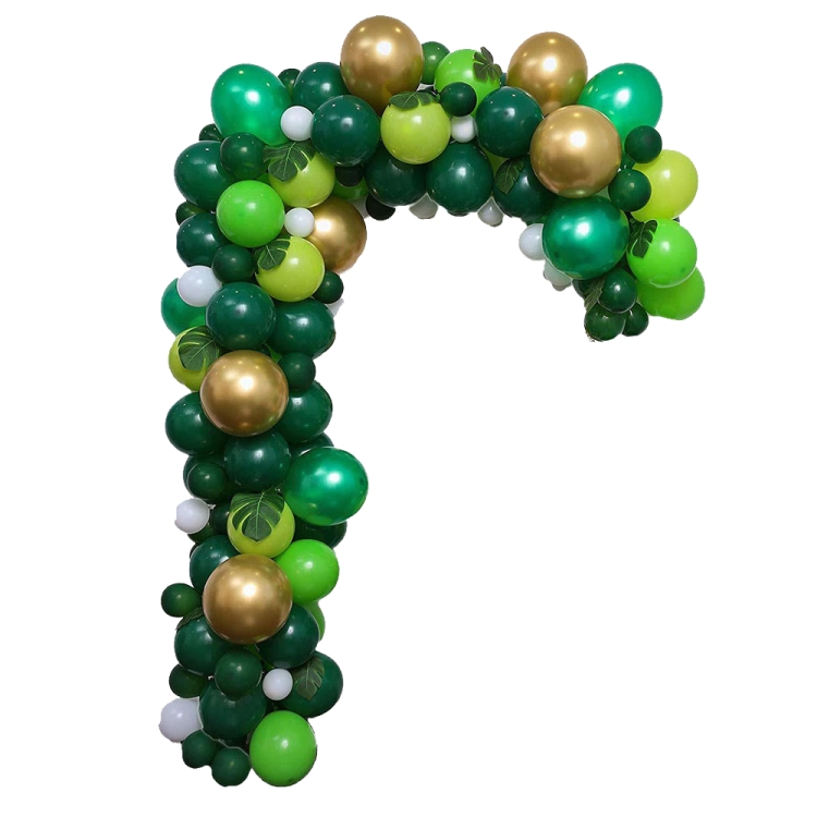 

Jungle Theme Party Decoration Balloon Chain Set Teak Blue Dark Green Balloon Party Decoration Props