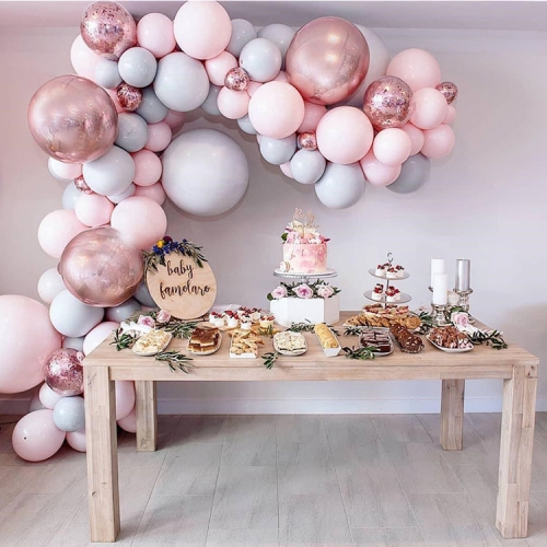 

Wedding Balloon Decoration Package Macaron Latex Balloon Set Birthday Wedding Room Wedding Party Decoration