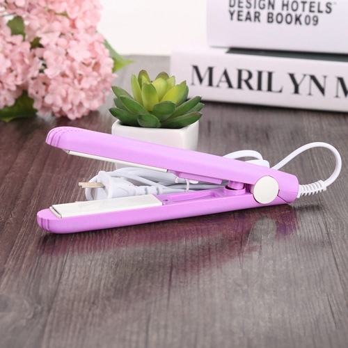 

Mini Ceramic Hair Iron Straightening Corrugated Curling, Chinese Plug