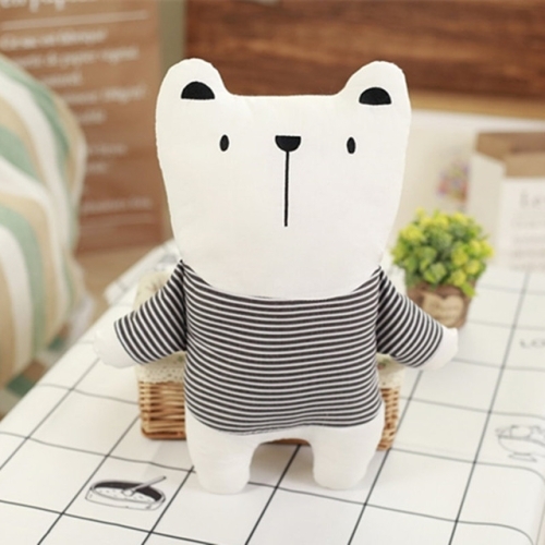 

Plush Stuffed Bear Rabbit Unicorn Cushion Toys Cute Animals Pillow Toy(Bear)