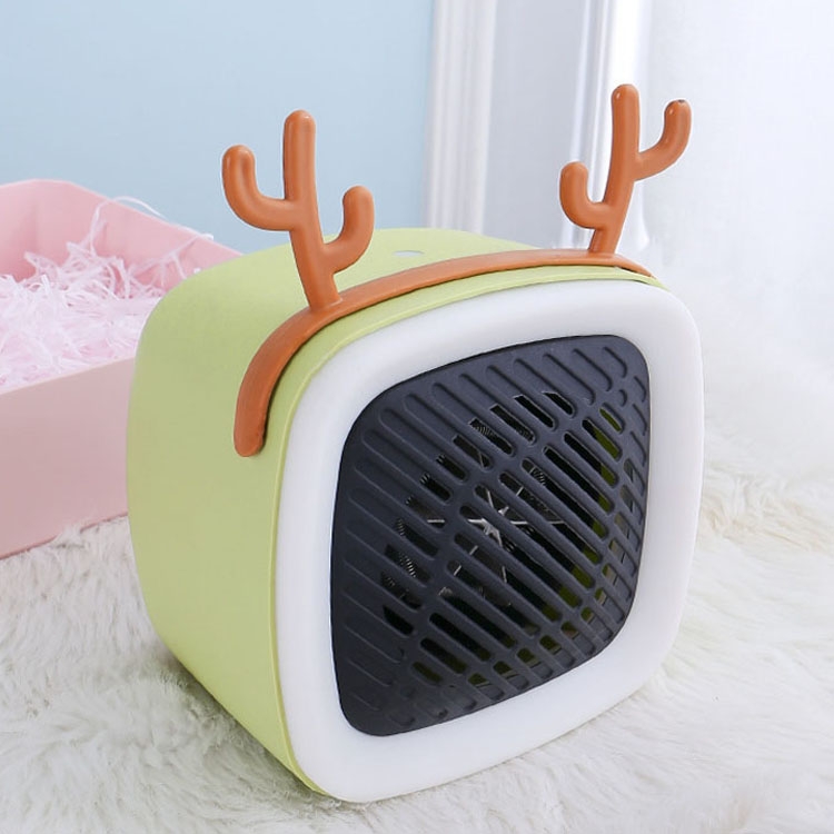 

Mini Cute Pet Deer Heater Student Home Desktop Portable Firearm,CN Plug, Product specifications: Without Light(Green)