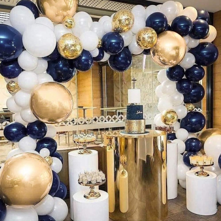 

Night Blue Balloon Chain Ink Blue Series Balloon Decoration Set Birthday Party Decoration