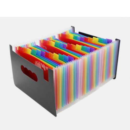 

Organ Expanding Colored File Folder A4 Organizer Portable Business Office Supplies, Size: 33x23.5cm, Size:37 Pockets