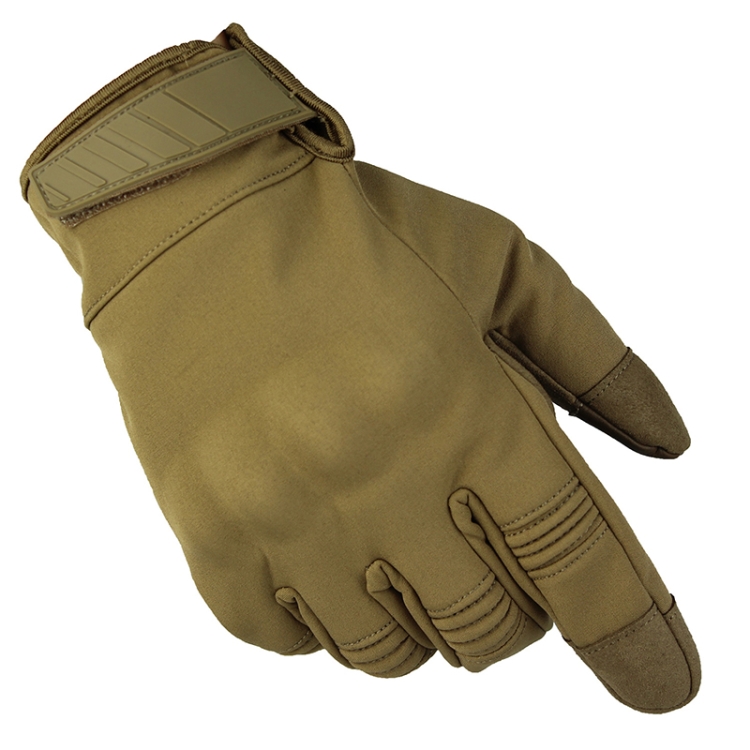 

A24 Windproof Anti-Skid Wear-Resistant Warm Gloves For Outdoor Motorcycle Riding, Size: S(Brown)