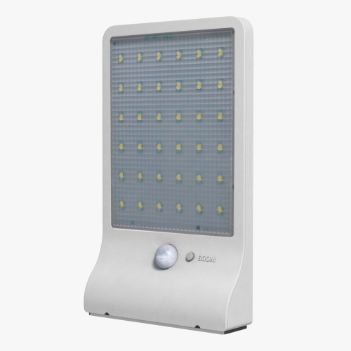 

4W 36 LEDs 450 LM IP65 Waterproof Solar Powered Street Light PIR Motion Sensor Outdoor Garden Lamp(White)